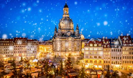 Urlaub Deutschland Reisen - Striezelmarkt Dresden & Christmas Garden Dresden-Pillnitz