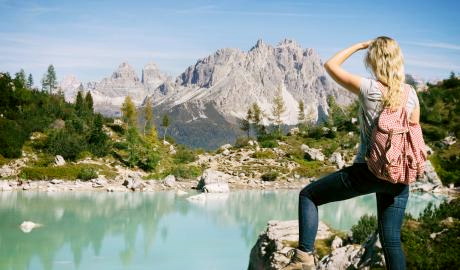 Urlaub Italien Reisen - Pustertaler Almabtrieb im schönen Südtirol