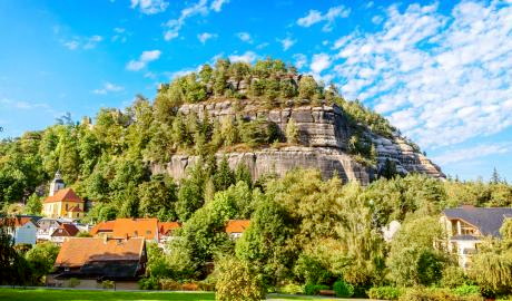Urlaub Deutschland Reisen - Sagenumwobener Berg Qybin im Zittauer Gebirge