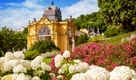 Urlaub Deutschland Reisen - Marienbad mit Miniaturlandschaftspark Park Boheminium