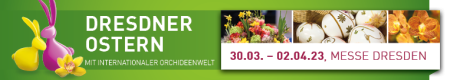 Urlaub Deutschland Reisen - Messe „Dresdner Ostern“ mit internationaler Orchideenwelt