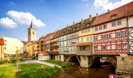 Urlaub Deutschland Reisen - Erfurter Krämerbrückenfest