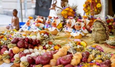 Urlaub Deutschland Reisen - Zwiebelmarkt Weimar