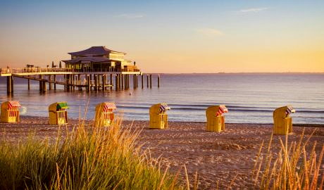 Urlaub Deutschland Reisen - Herbstimpressionen am Timmendorfer Strand – Ostsee