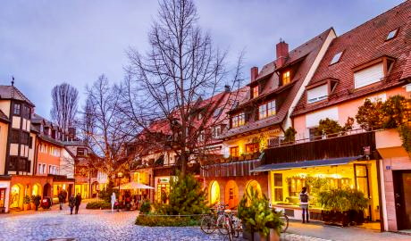 Urlaub Deutschland Reisen - Rothenburger Reiterlesmarkt – Advent auf fränkisch