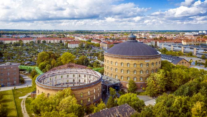 Urlaub Deutschland Reisen - Panometer Leipzig & Kaffee – 120 Meter über der Stadt