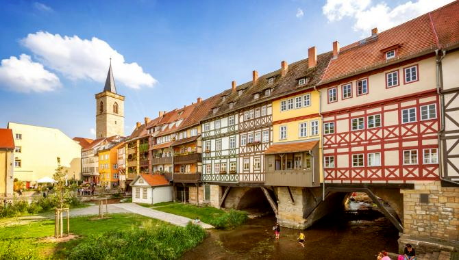 Urlaub Deutschland Reisen - 45. Erfurter Krämerbrückenfest