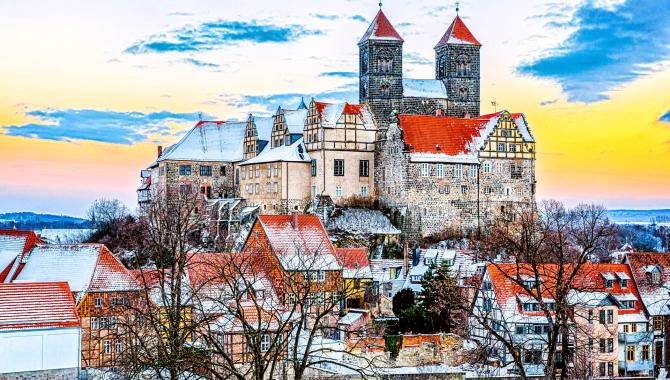 Urlaub Deutschland Reisen - Advent in den Höfen Quedlinburg
