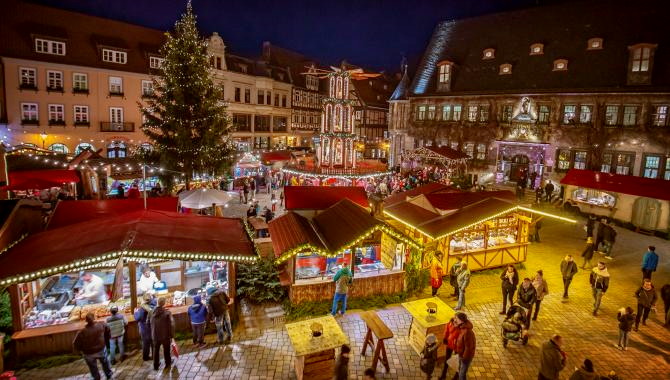Urlaub Deutschland Reisen - Advent in den  Höfen Quedlinburg
